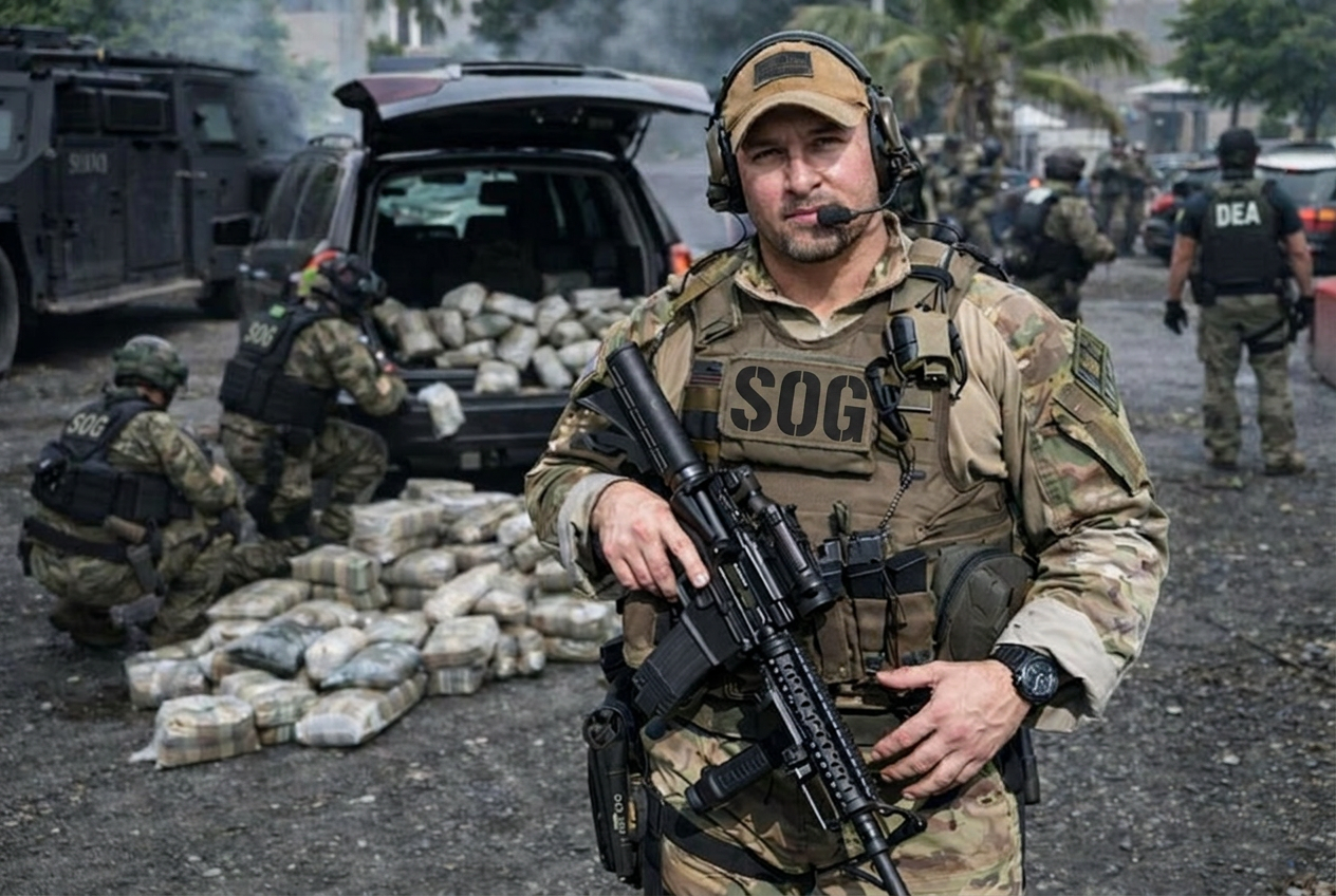 SOG tactical operator on joint federal operation